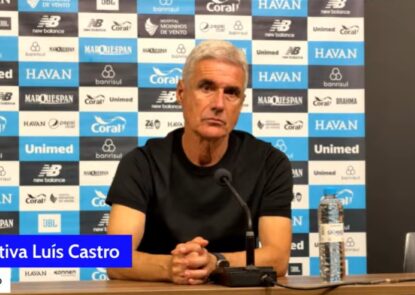 Luis Castro fará mudanças no Grêmio