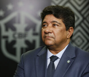 Presidente da CBF, Ednaldo Rodrigues, fala pela primeira vez sobre denúncia de Renato em jogo do Grêmio