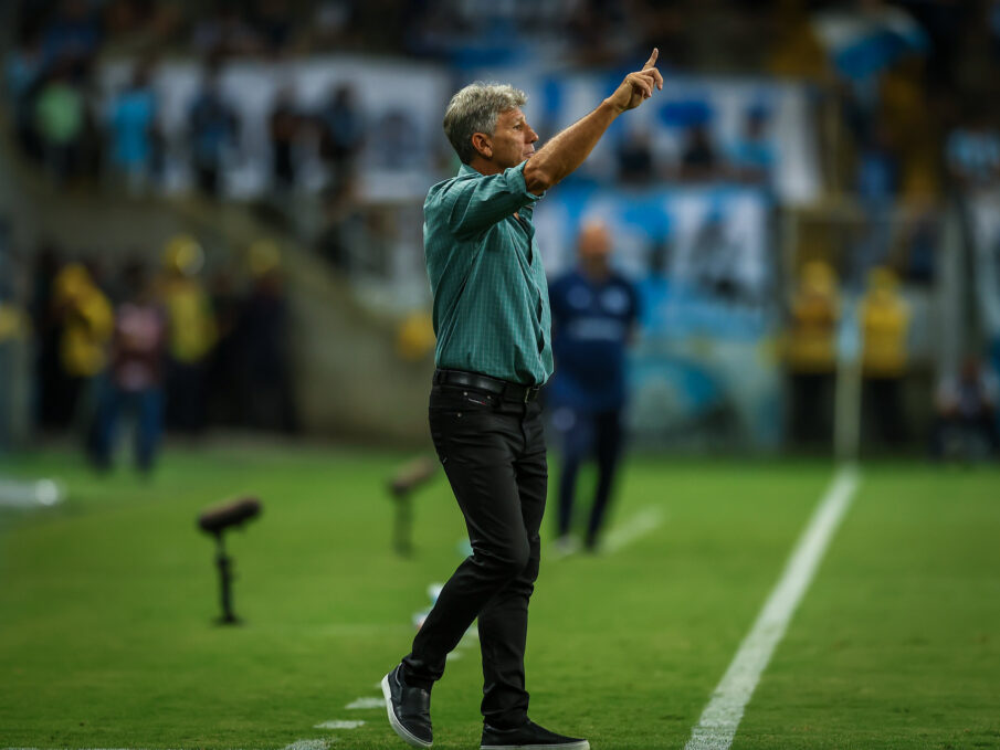 Renato Portaluppi, técnico do Grêmio Renato Portaluppi, técnico do Grêmio