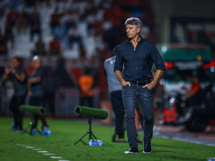 Renato Portaluppi, técnico do Grêmio