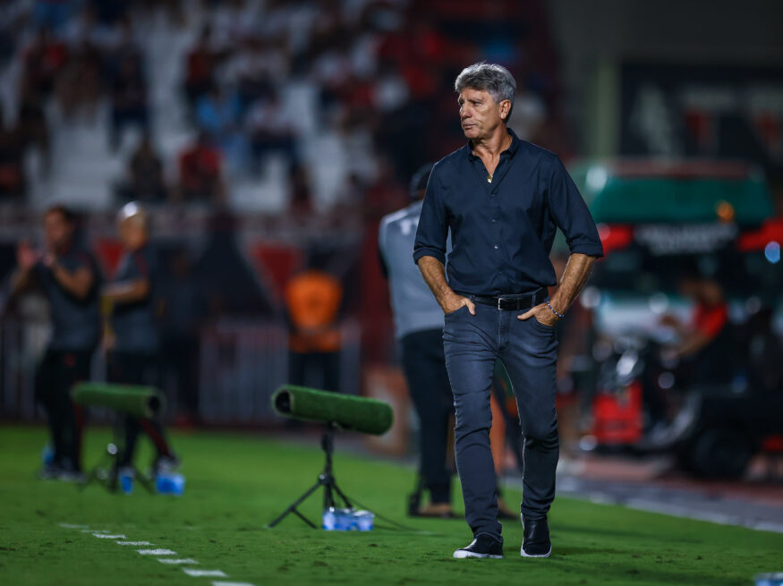 Renato Portaluppi, técnico do Grêmio