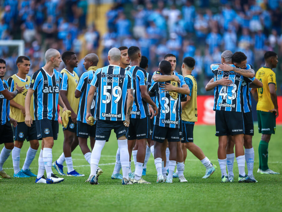 Jogadores do Grêmio