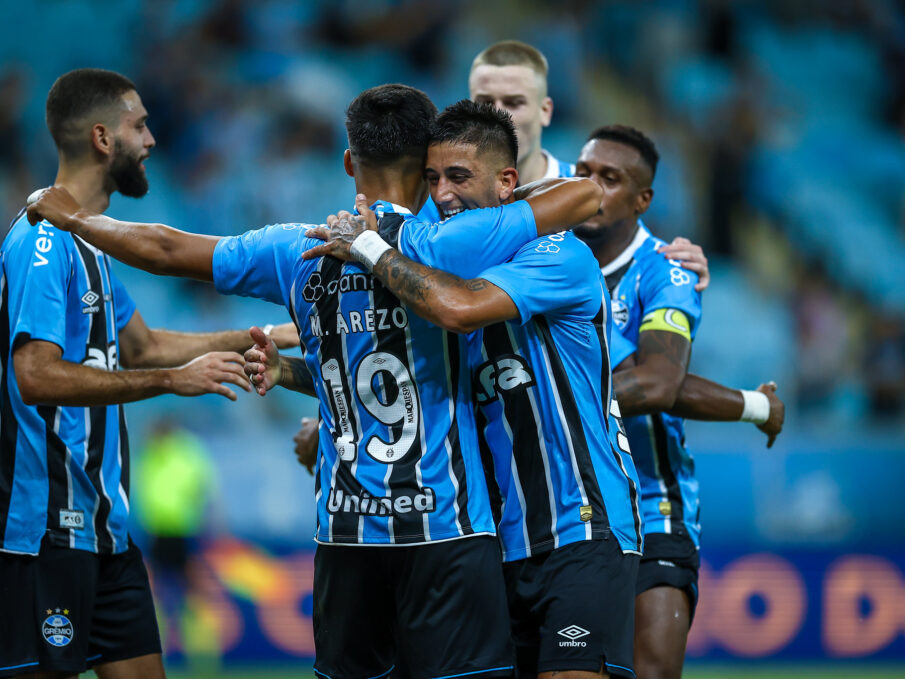 Jogadores do Grêmio