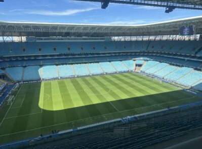 Em 2025 a Arena do Grêmio não tem sido caldeirão