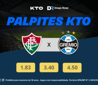 FLuminense x Grêmio se enfrentam pelo Brasileirçao