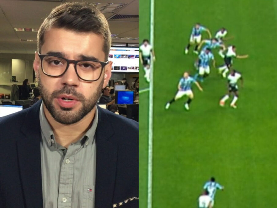 Diori Vasconcelos, comentarista de arbitragem fala sobre Corinthians x Grêmio Diori Vasconcelos, comentarista de arbitragem fala sobre Corinthians x Grêmio