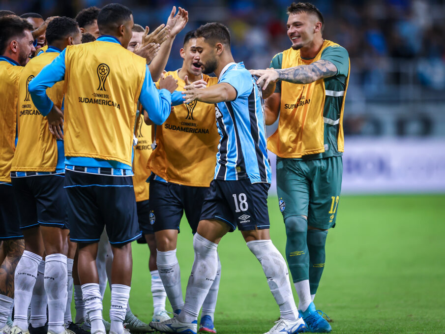 Jogadores do Grêmio