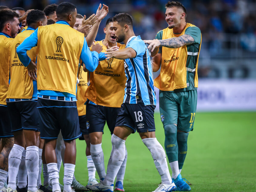 Jogadores do Grêmio