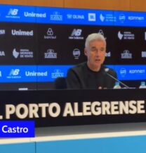Luís Castro está preocupado no Grêmio