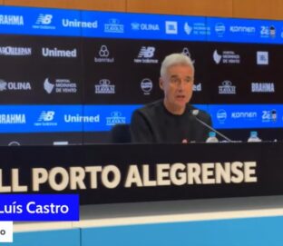 Grêmio Luís Castro Luís Castro está preocupado no Grêmio