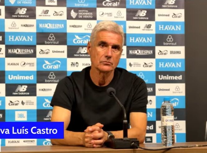 Luis Castro fará mudanças no Grêmio