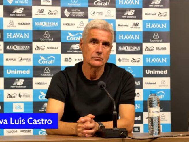Luis Castro fará mudanças no Grêmio