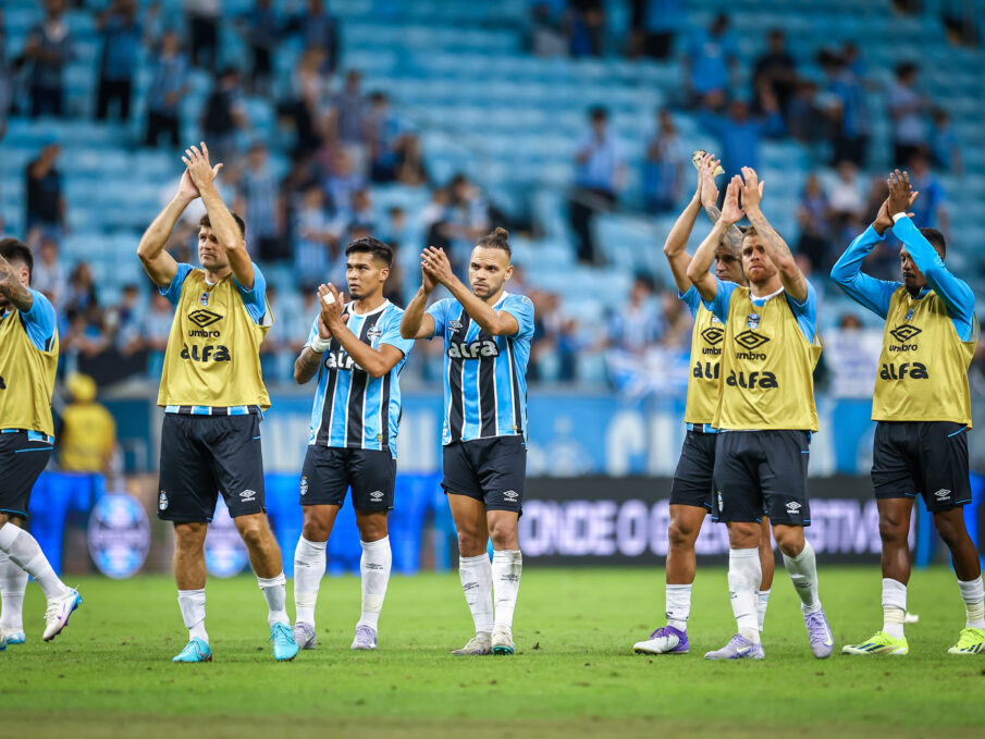 Torcida do Grêmio protestou na Arena
