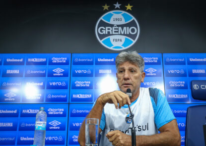 Renato se encantou com jogador da base do Grêmio