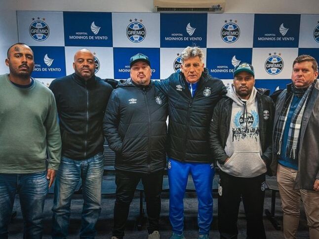 Torcida Geral do Grêmio se reúne com Renato