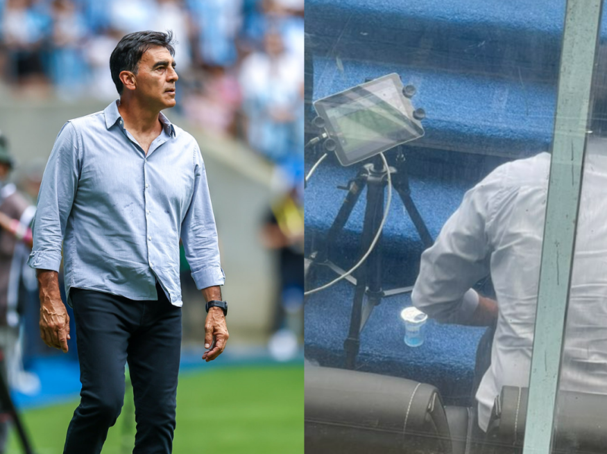 Gustavo Quinteros, técnico do Grêmio