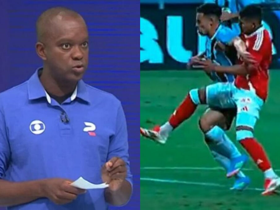 PC Oliveira analisa pênalti polêmico contra o Grêmio