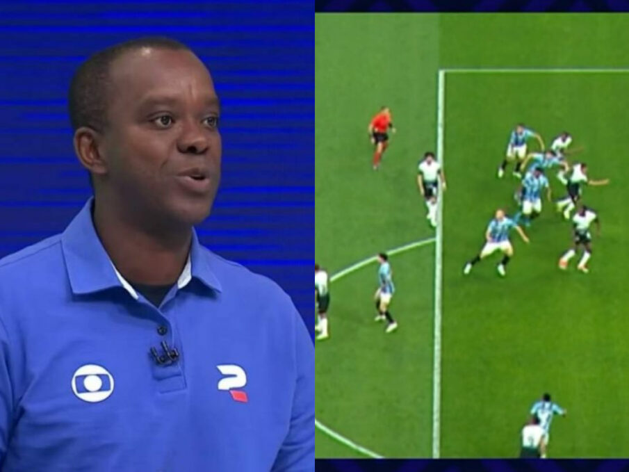 PC de Oliveira, comentarista de arbitragem, fala sobre lance do Grêmio