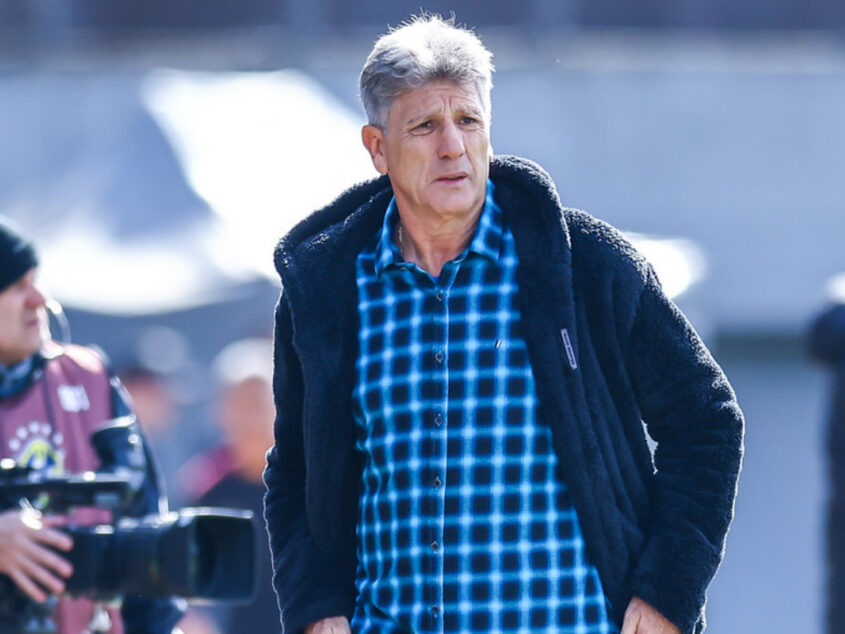 Renato Portaluppi, técnico do Grêmio