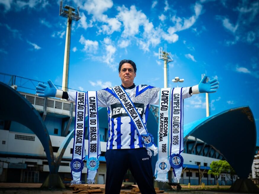 Danrlei, ex-goleiro e ídolo do Grêmio