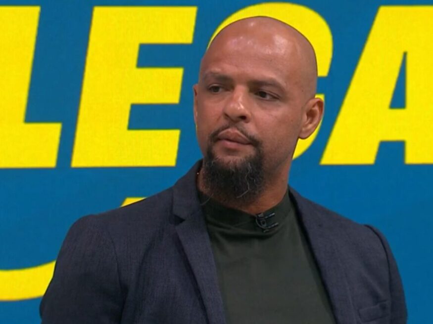 Felipe Melo, ex-jogador e hoje comentarista