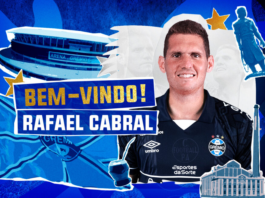 Rafael Cabral anunciado pelo Grêmio