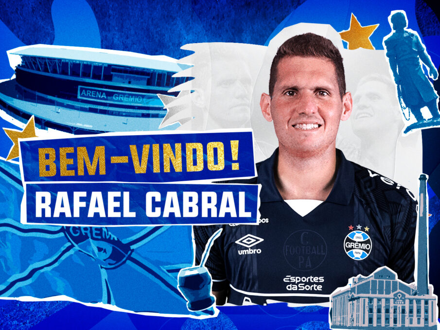 Rafael Cabral anunciado pelo Grêmio